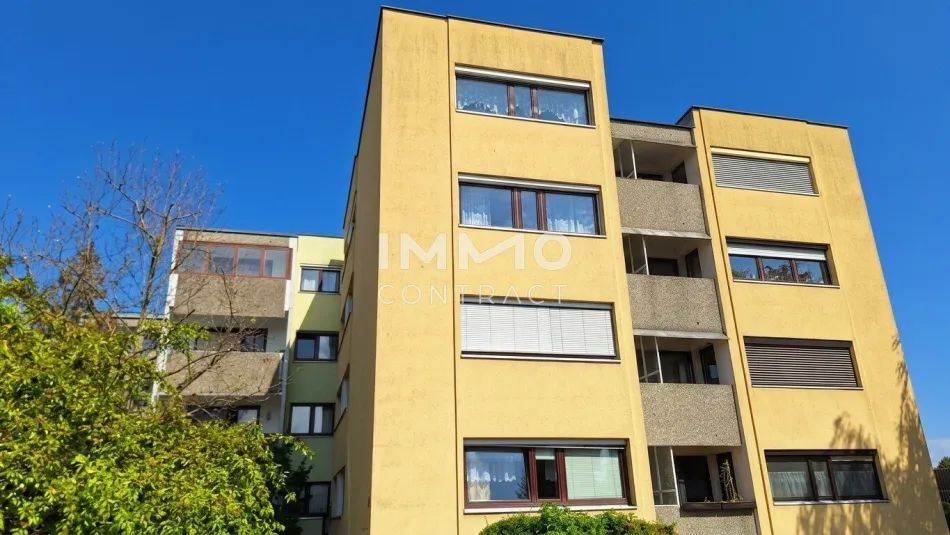 Charmante 3-Zimmer-Wohnung mit sonniger Loggia, Garage & Einbauküche im Herzen von Wieselburg - Titelbild