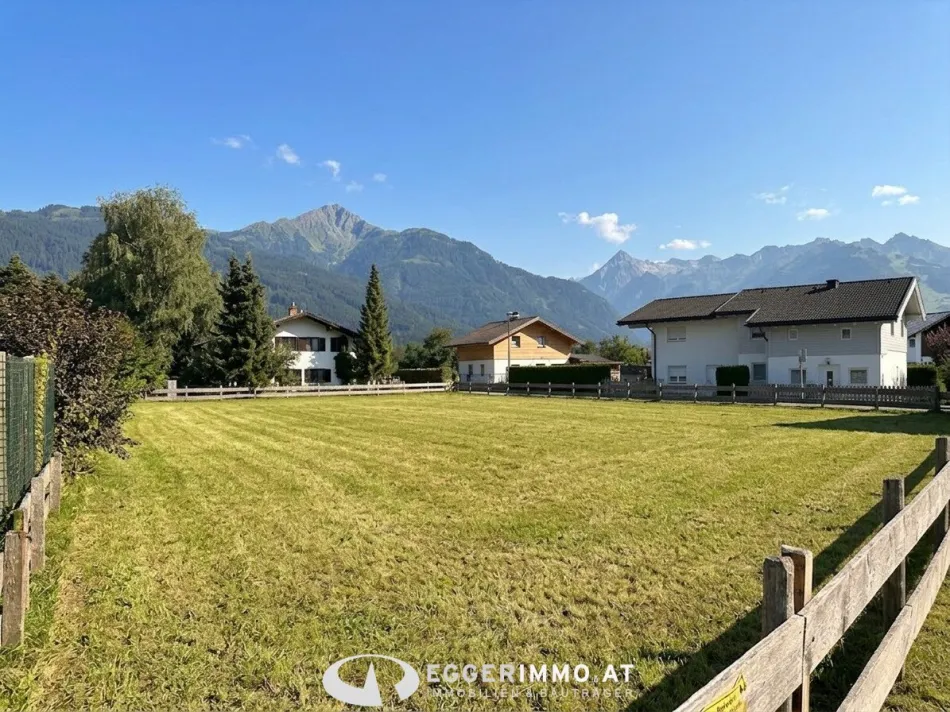 5700 Zell am See / Zellermoos : Ab SOFORT; Sonniges Grundstück in Ruhelage, Zellermoos, 930m², Bebauungsdichte von 0,5 GFZ - Titelbild