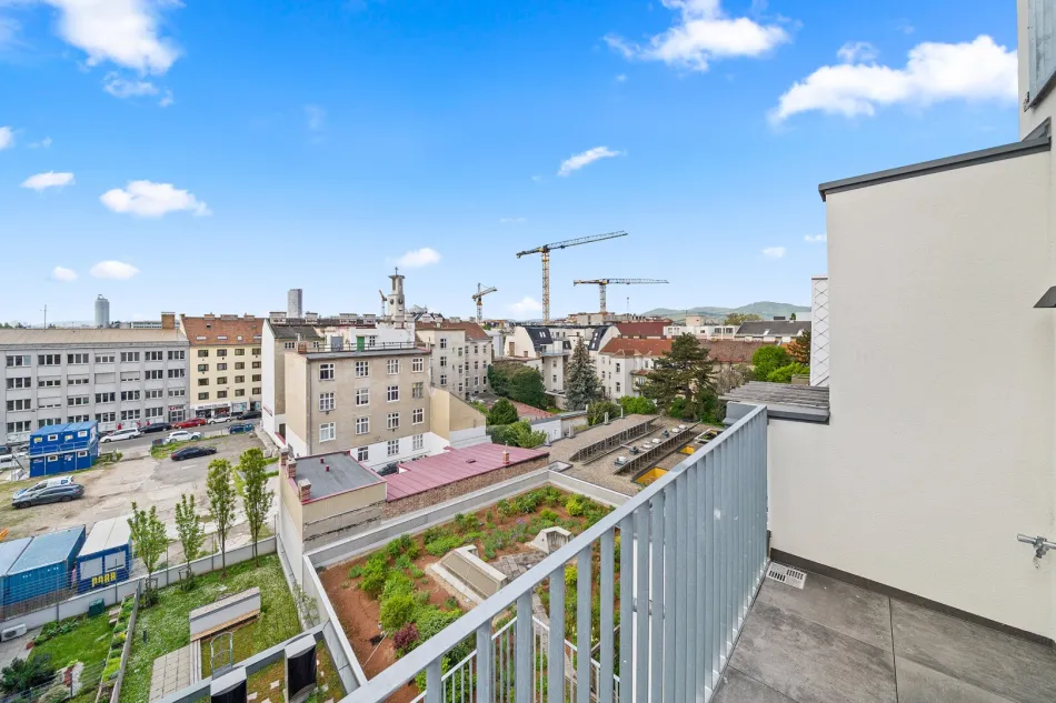 NEUBAU - 72,38 m² Dachwohnung plus 4,19 m2 Terrasse - Titelbild