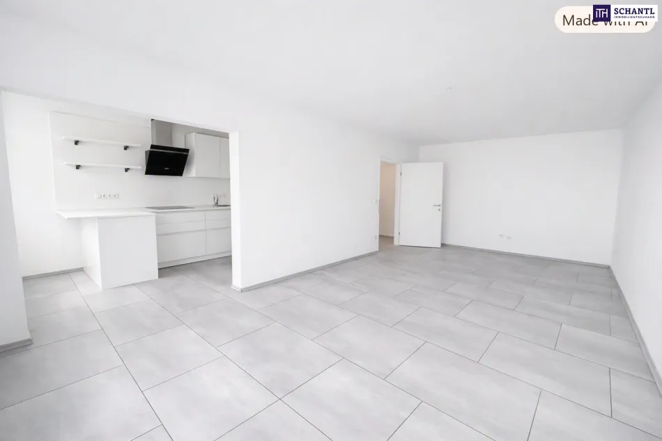 Sanierte 72 m² Wohnung mit Wow-Effekt im Wohnzimmer - Bild