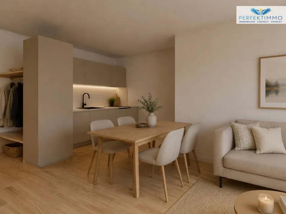 Geniales 2-Zimmer-Domizil mit TG-Platz - Bild