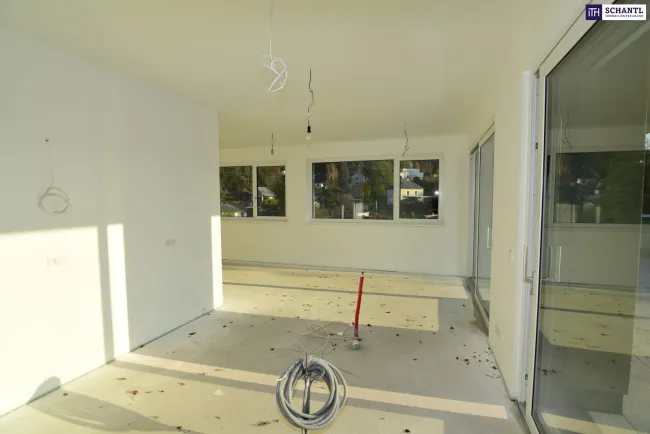 Wohnen im Grünen - Exklusive Maisonette-Neubauwohnung in Graz-Mariatrost mit modernem Komfort und idyllischer Aussicht! PROVISIONSFREI! - Bild