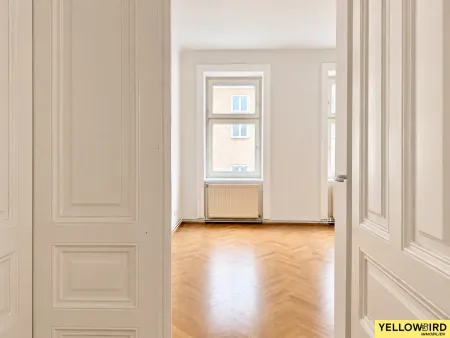 Helle 3-Zimmer-Wohnung mit künftigem innenhofseitigem Balkon in Ruhelage nahe dem Belvedere