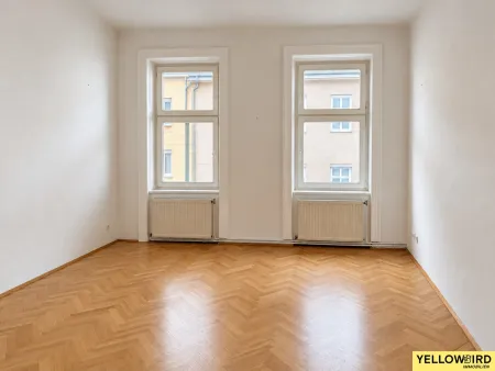 Helle 3-Zimmer-Wohnung mit künftigem innenhofseitigem Balkon in Ruhelage nahe dem Belvedere