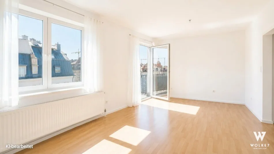 Dachterrassen-Loft mit Weitblick über Wien | Ost-Terrasse mit ca. 16,23 m² - Titelbild