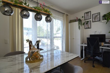 Urban Green Living - Coole, Top ausgestattete 2 Zimmer Terrassenwohnung mit XXL-Freifläche in absoluter Ruhelage!