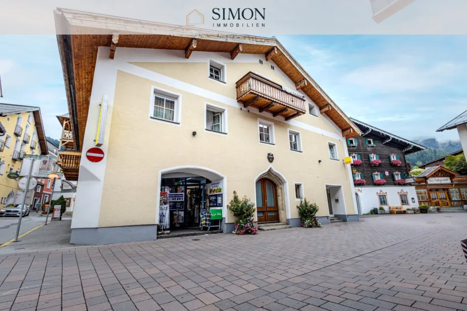 Historisches Wohn- und Geschäftshaus mit attraktiven Mieteinnahmen in Zell am See - Bild