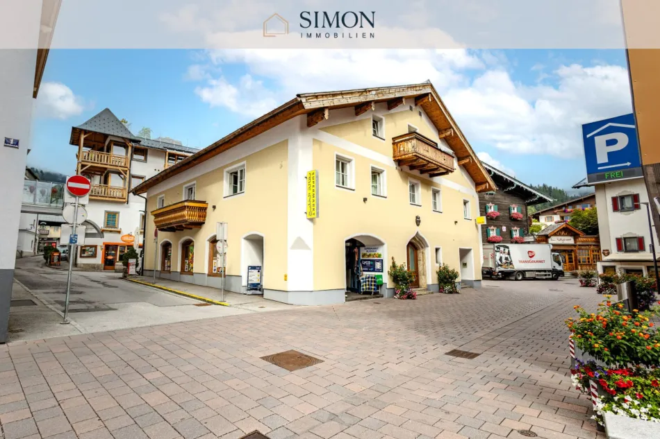 Historisches Wohn- und Geschäftshaus mit attraktiven Mieteinnahmen in Zell am See - Bild