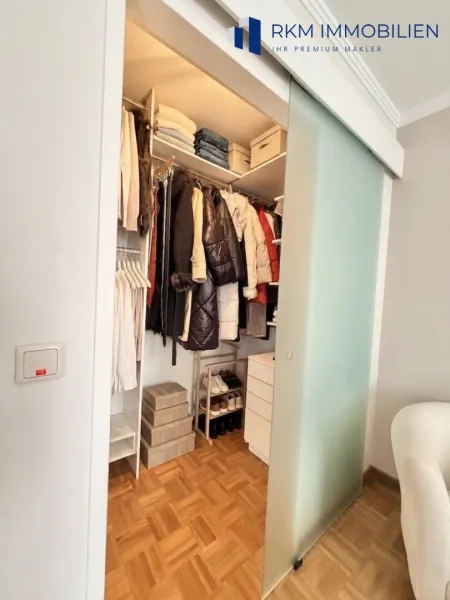 Begehbare Garderobe