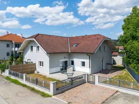 Ansicht der Doppelhaushälfte