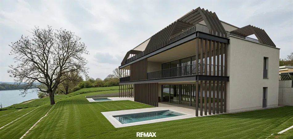Panorama-Terrassenwohnung im ersten Obergeschoss - Titelbild