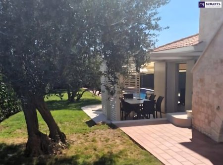 Mediterrane Villa mit Pool und Olivengarten nahe dem Meer in Istrien / Kroatien