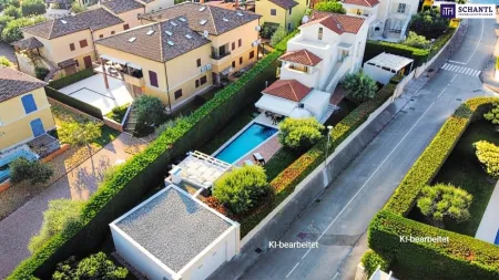 Mediterrane Villa mit Pool und Olivengarten nahe dem Meer in Istrien / Kroatien