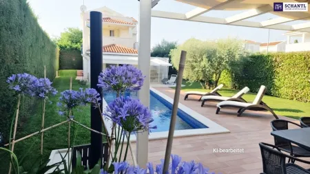 Mediterrane Villa mit Pool und Olivengarten nahe dem Meer in Istrien / Kroatien