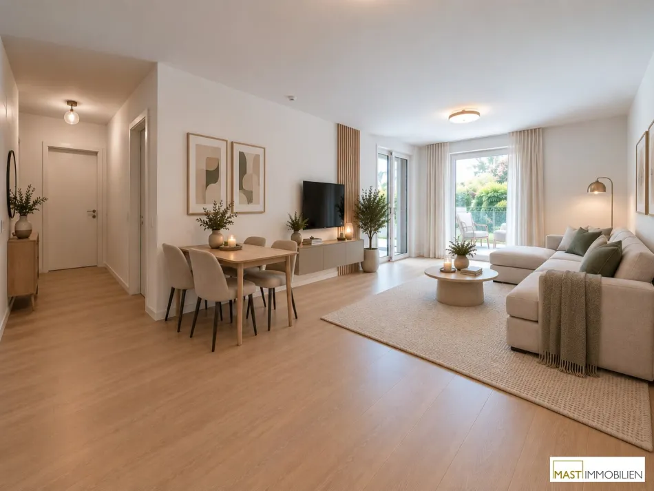 Aktionspreis bis November! 3-Zimmer Anlegerwohnung 5 Gehminuten vom Kagraner Platz - Bild