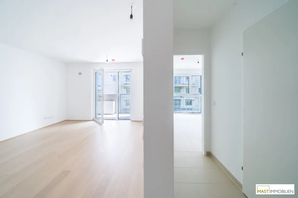 Alte Donau - 2-Zimmer Erstbezugswohnung im 5. OG - Beziehbar ab Oktober! - Bild