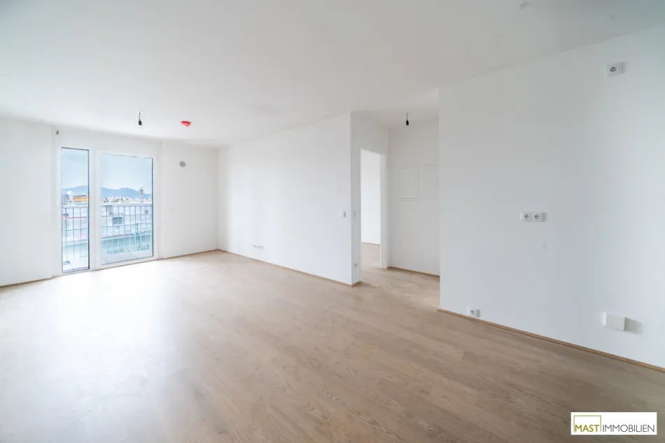Alte Donau - 2-Zimmer Erstbezugswohnung im 7. OG mit Westausrichtung! - Bild