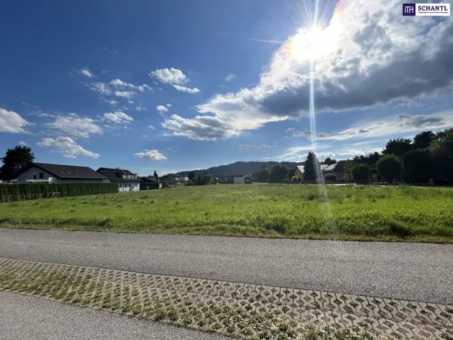 Top, ebenes Bauträgergrundstück mit BD 0,8 - Bebauungsplan vorhanden - gute Lage - Kaindorf - Leibnitz Nähe! - Titelbild