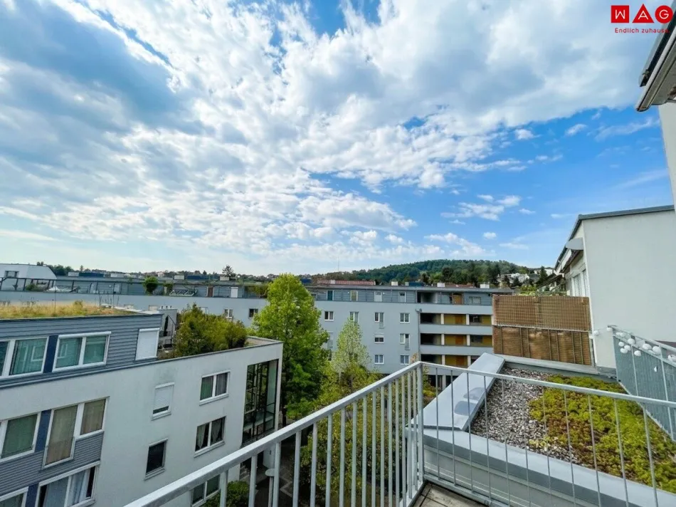 4040: Geförderte Eigentumswohnung mit Dachterrasse in zentraler Toplage im nachgefragten Urfahr - Bild