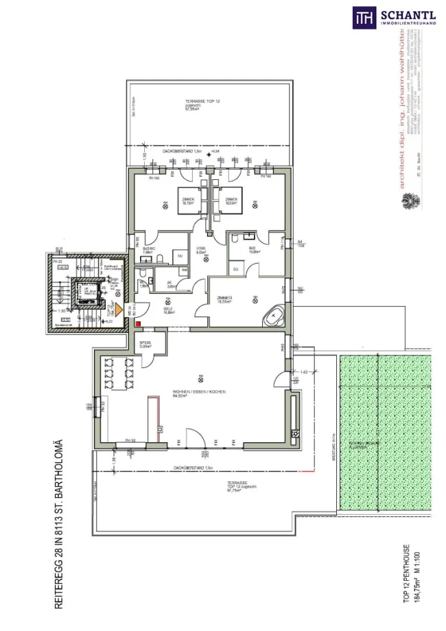 Majestätisches Penthouse in den Weinbergen - Ein exklusives Refugium mit unvergleichlichem Panorama - in 8113 Sankt Bartholomä! - Bild