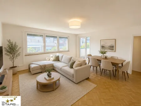 Wohnzimmer 2 möbliert