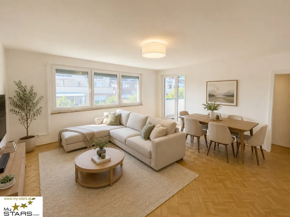 Wohnzimmer 2 möbliert