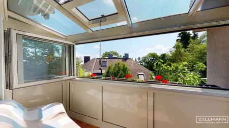 OBER ST VEIT | NATURNAHES REIHENHAUS IN ABSOLUTER GRÜNRUHELAGE – DIREKT AM LAINZER TIERGARTEN | ZELLMANN IMMOBILIEN