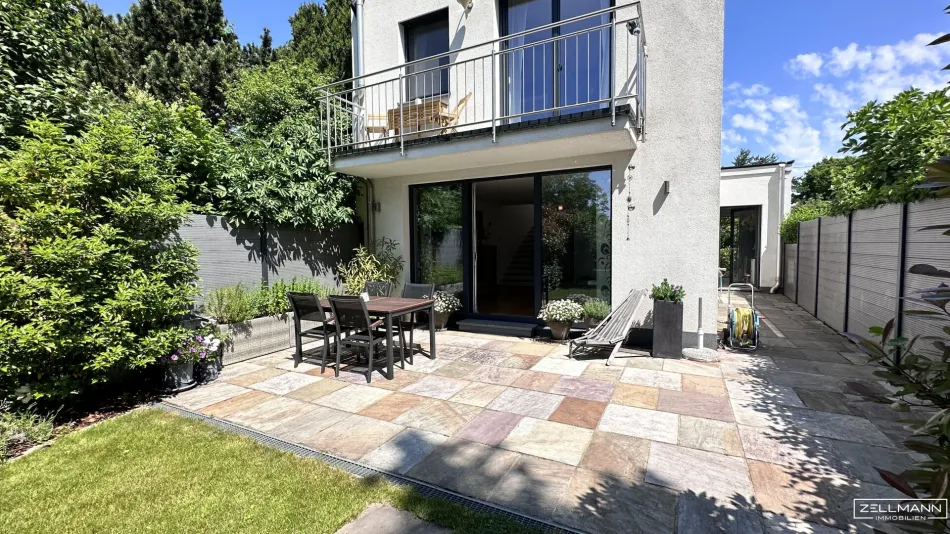 Modernes Wohnen am Grünrand Wiens – elegantes Haus mit Südgarten nahe den Maurer Weinbergen | ZELLMANN IMMOBILIEN - Bild