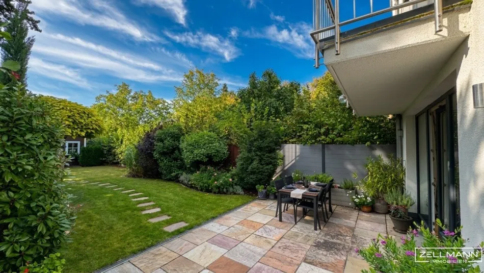 Modernes Wohnen am Grünrand Wiens – elegantes Haus mit Südgarten nahe den Maurer Weinbergen | ZELLMANN IMMOBILIEN - Titelbild