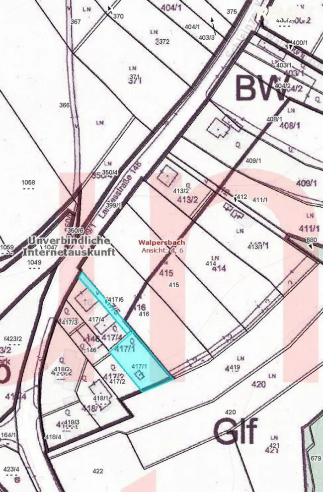 926m² Baugrundstück in Walpersbach – erfüllen Sie sich Ihren Traum vom Eigenheim! - Bild