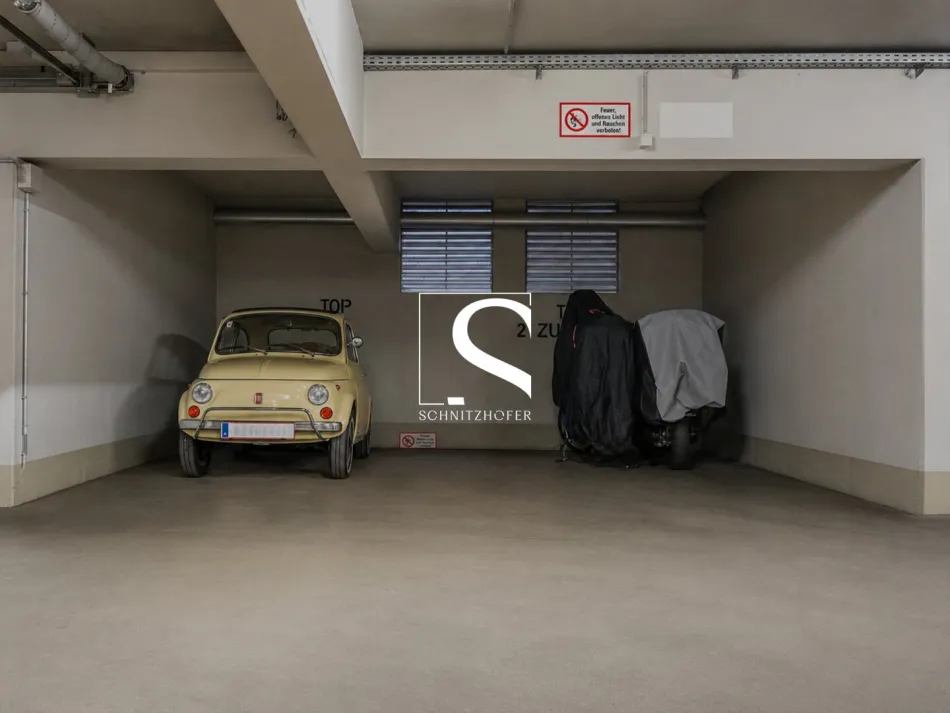 fürstenPARKING | Breiter Tiefgaragenstellplatz im Nonntal zur Miete - Provisionsfrei! - Titelbild