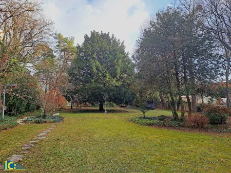 großer, gepflegter Gemeinschaftsgarten