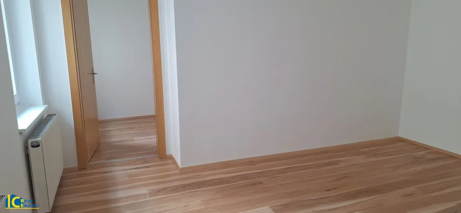 Wohn-Essbereich mit Zugang zum Schlafzimmer
