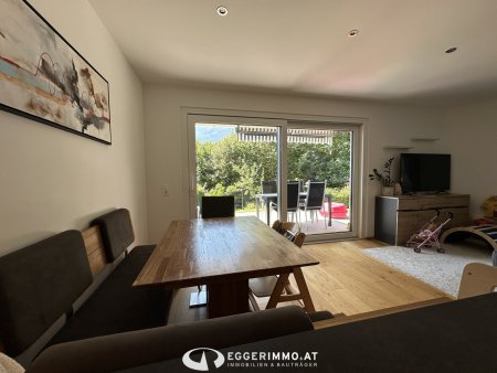 Neuwertige 3-Zimmer-Wohnung mit Garten und Terrasse in Piesendorf / Walchen zu verkaufen