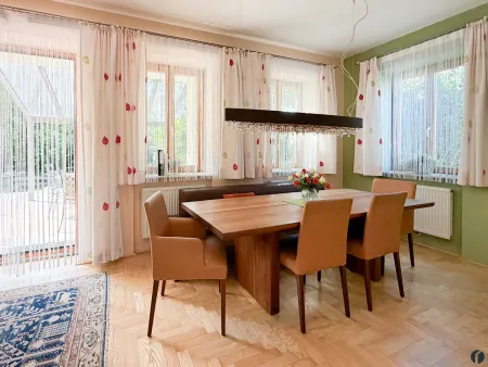 Essbereich im Wohnzimmer