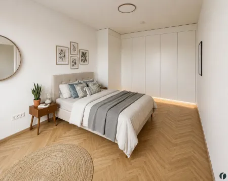 Einrichtungsbeispiel Extrazimmer (KI-generiert)