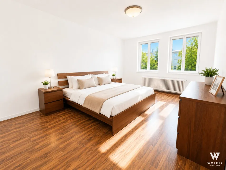 3-Zimmer-Wohnung mit Grünblick, Ruhelage & smartem Grundriss – 5. Bezirk - Bild