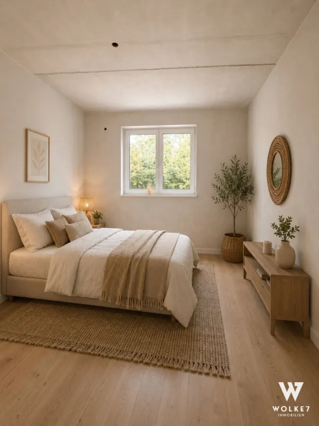 Neubau 3-Zimmer-Wohnung mit großzügiger Südwestterrasse an der Universität in Stein - Bild