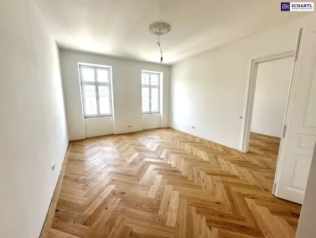 Großartige Altbauwohnung mit herrlichem Grünblick im Erstbezug!