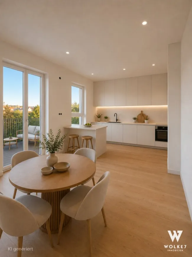 Exklusives Penthouse mit großzügigen Terrassen in Krems-Stein direkt neben der Universität - Bild