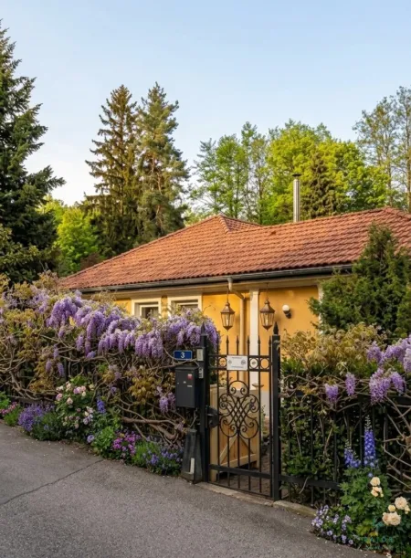 Eingang Bungalow
