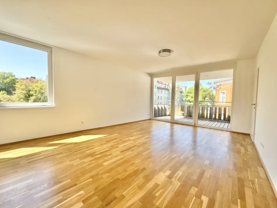 PROVISIONSFREI - HELLE 2 ZIMMER + GROSSER LOGGIA - Bild