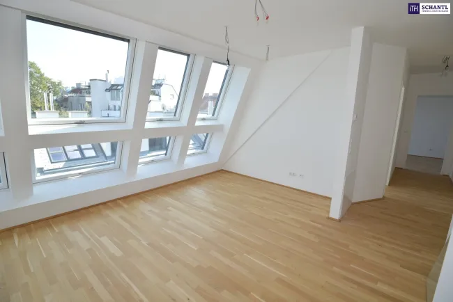 MEGA PREIS! HELL - HELLER - 2. Dachgeschoß - mit 3 Zimmer und feiner Terrasse! - Bild