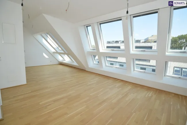 MEGA PREIS! HELL - HELLER - 2. Dachgeschoß - mit 3 Zimmer und feiner Terrasse! - Bild
