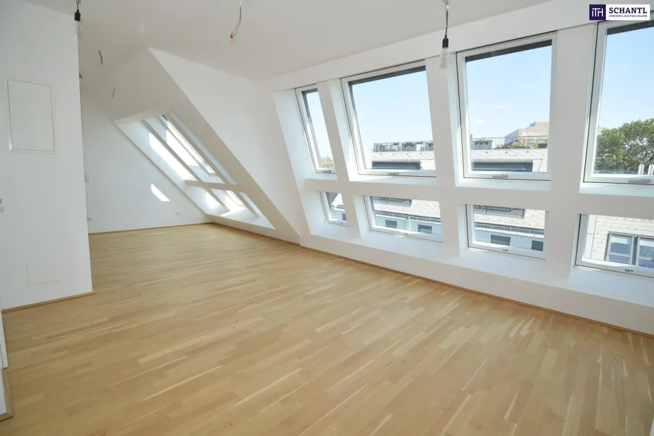 ABSOLUTES SCHNÄPPCHEN! Mega helle Dachgeschoß Wohnung mit 3 Zimmer und feiner Terrasse! - Bild