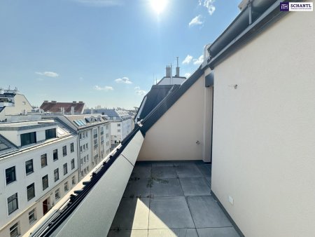 MEGA PREIS! HELL - HELLER - 2. Dachgeschoß - mit 3 Zimmer und feiner Terrasse!