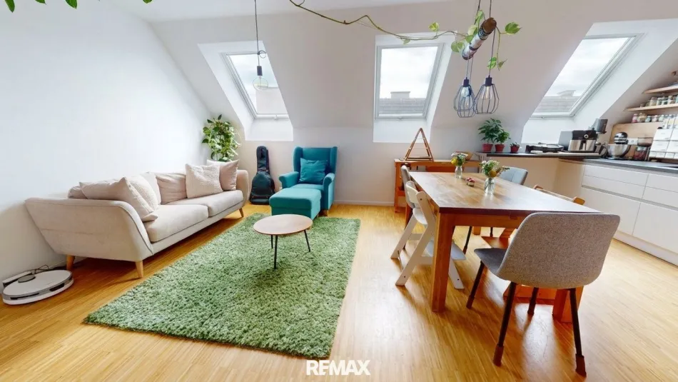 Dachgeschoß-Maisonette mit 360°-Dachterrasse - Bild