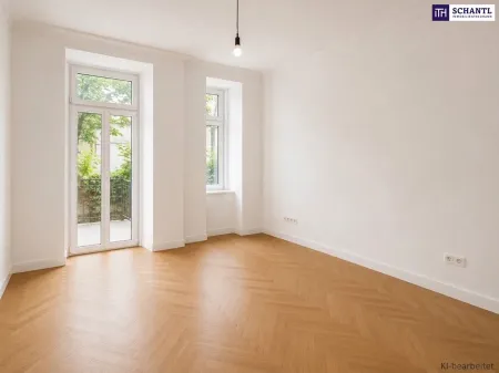 SO COOL! Drei Zimmer Gartenwohnung im Erstbezug mit Wärmepumpe und Kühlung.