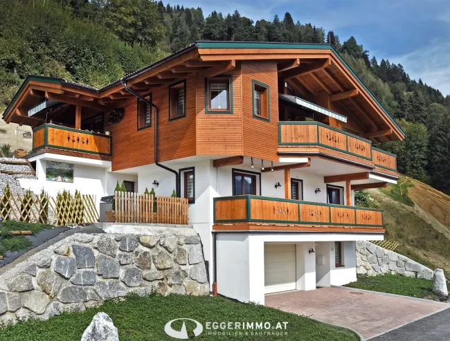 5700 Zell am See; unverbaubarer Weitblick! neuwertiges Einfamilienhaus, ca. 231m² Wohnfläche, 2 Terrassen, Lift im Haus, Garage, - Titelbild