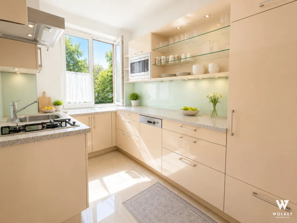 4-Zimmer-Wohnung mit Grünblick, Ruhelage & smartem Grundriss – 5. Bezirk - Bild